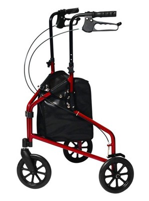 Lumex 3 Wheel Cruiser  Lightweight & Narrow Three Wheel Walkers for Seniors &...