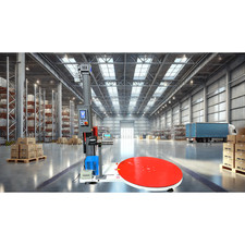 SL-7200-X0-PS Automatic Pallet Wrapping Machine with scale system