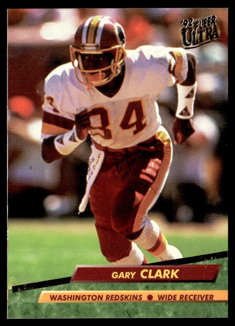 1992 Ultra Gary Clark Washington Redskins #400