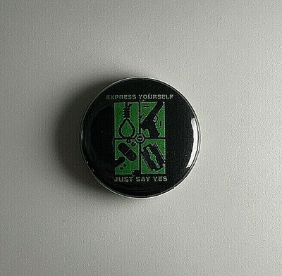 Type O Negative ''Official'' Express Yourself 1  Button T006B Pin Badge