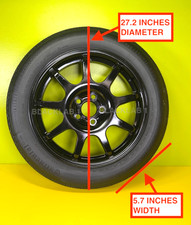 SPARE TIRE 18" FITS:2023 2024 2025 2026 KIA SPORTAGE