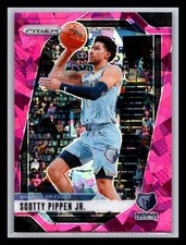 Scotty Pippen Jr. Memphis Grizzlies 2024-25 Panini Prizm #95 Prizms Pink Ice