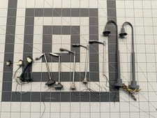 Vintage Lionel Marx O Gauge Model Train Street Lights For Parts Repair 011202