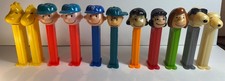 Peanuts Pez Dispensers - No Exact Repeats - Snoopy, Charlie Brown, Woodstock 