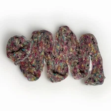 Knitted Scarf Multi-Color Acrylic Yarn 7 Ft Long by 4 Inches Wide