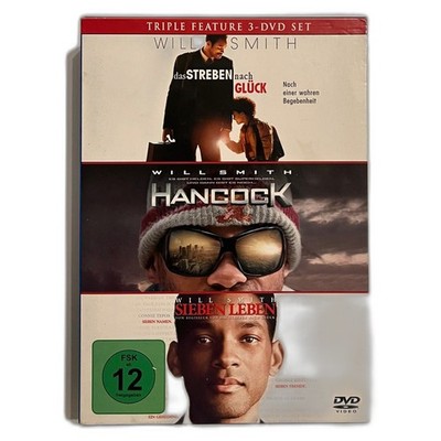 Triple Feature: Das Streben nach Glück / Hancock / Sieben Leben Will Smith | DVD