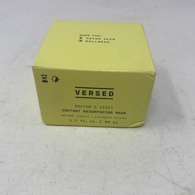 Versed Doctor's Visit Resurfacing Face Mask 1.7oz - Yellow Box