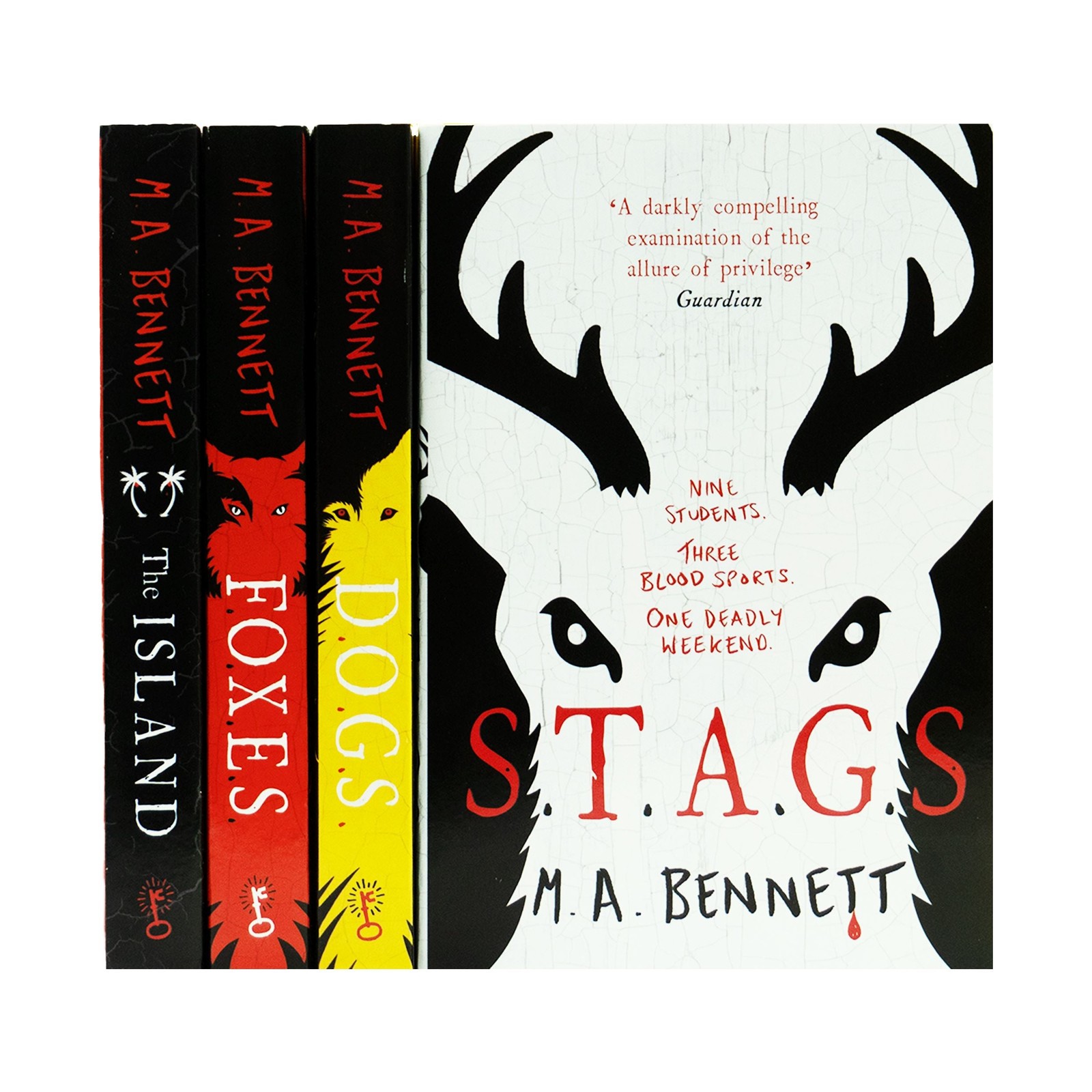 M A Bennett Collection 4 Books Set STAGS FOXES, DOGS, ISLAND Paperback NEW - Image 4