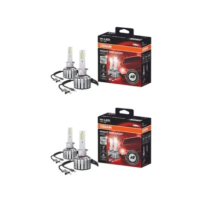 2x Duo Box OSRAM H1 NIGHT BREAKER LED bis zu +230% 16W 12V P14.5s 6000K - Bild 1 von 4