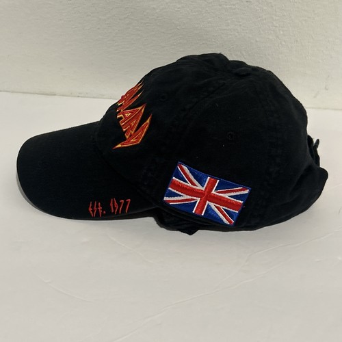 Def Leppard 2006 Tour Black Baseball Hat- Triumph Headwear - Picture 2 of 12