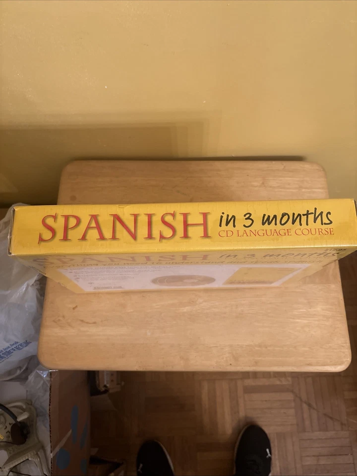 Spanish in 3 Months CD Language Course 3 Audio CD'S & Essential Guide New Sealed Foto 4 de 4