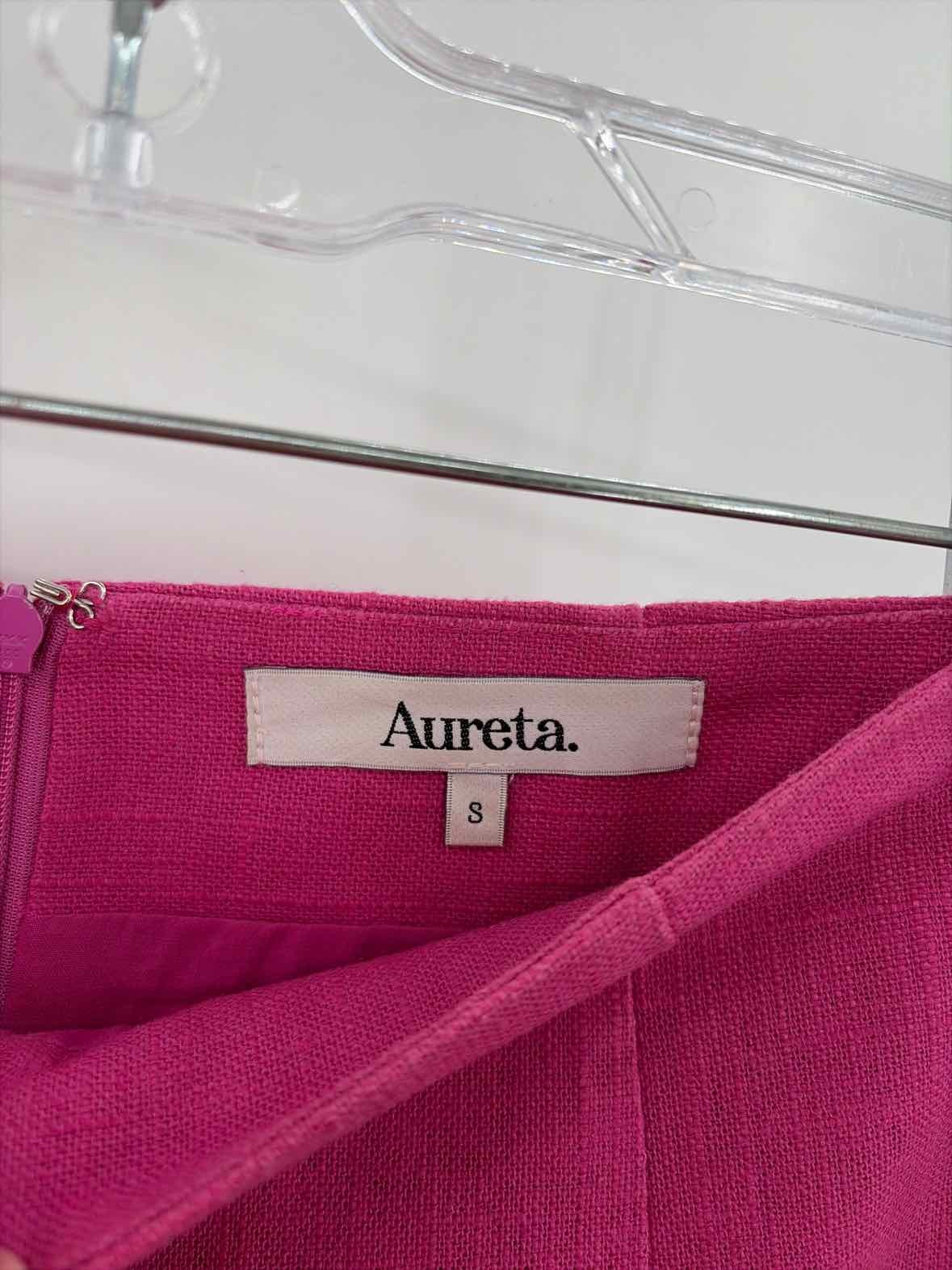 Pre-Owned Aureta. Pink Size Small Basic Shorts - image 2