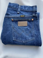 Wrangler Cowboy Cut Original Fit Jeans 13MWZ Men’s Size 34x29 Blue Denim