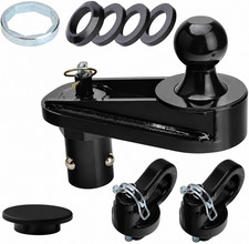 6 Offset Gooseneck Hitch 2-516 Ball F250 F350 F450 Silverado Need Weld