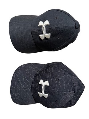Two Under Armour Hats Youth Boys One Size