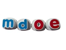 VTech Lil Speller Phonics Station REPLACEMENT LETTERS- m d o e - Homeschool