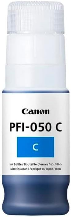 Canon Pfi050 Bouteille D'encre Cyan Originale - Pfi050c/5699C001 - Neuf - Image 2
