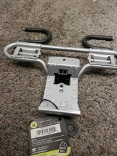 Rubbermaid FastTrack 2-Handle Hook (S Hook), Space Saving, Garage Organization