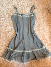 Vintage Victoria's Secret Women's Angels Pleated Chemise Slip dress
