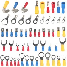 Kabelschuhe Sortiment Auto Steckverbinder KFZ Flachstecker Gabel Verbinder Kabel