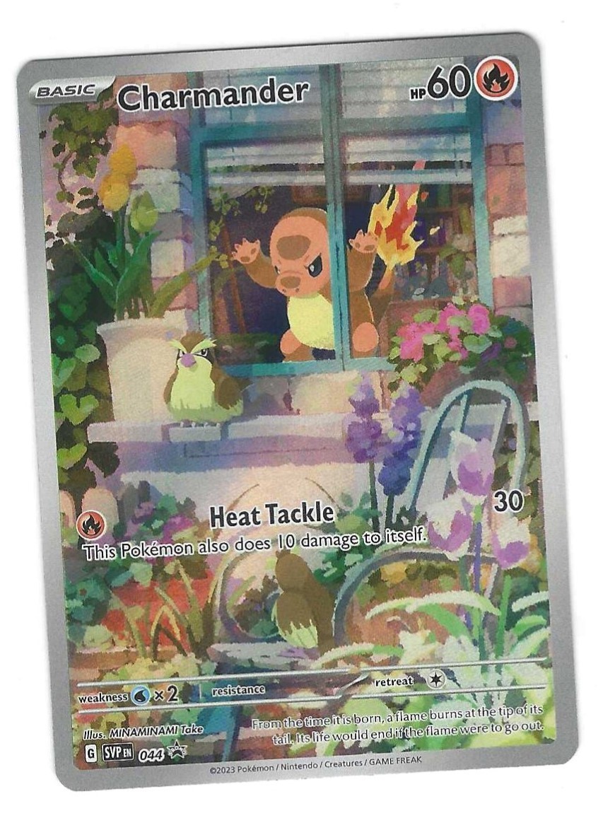 Pokémon TCG: Charmander (OBF ETB Promo) - SVP044 - Scarlet Violet Promos - NM