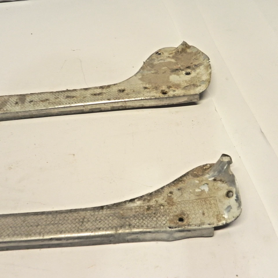 1954 CADILLAC ELDORADO LEFT & RIGHT SILL PLATES PAIR USED - Image 4 of 4