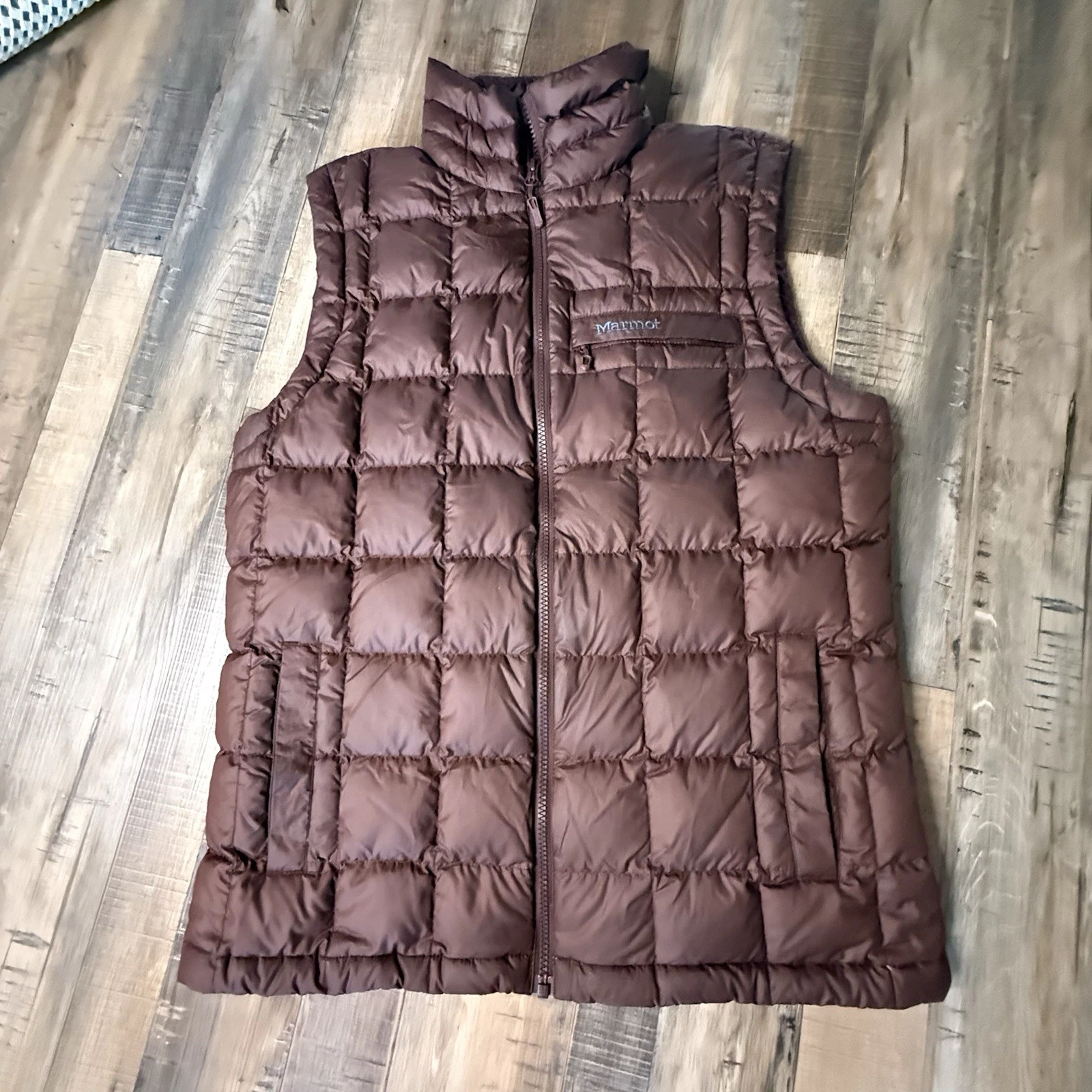 Marmot Brown 600 Down Fill Vest Puffer Outdoor Sport Gorpcore Men’s M