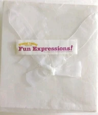Fun Express White Square With Bow Set Of 2