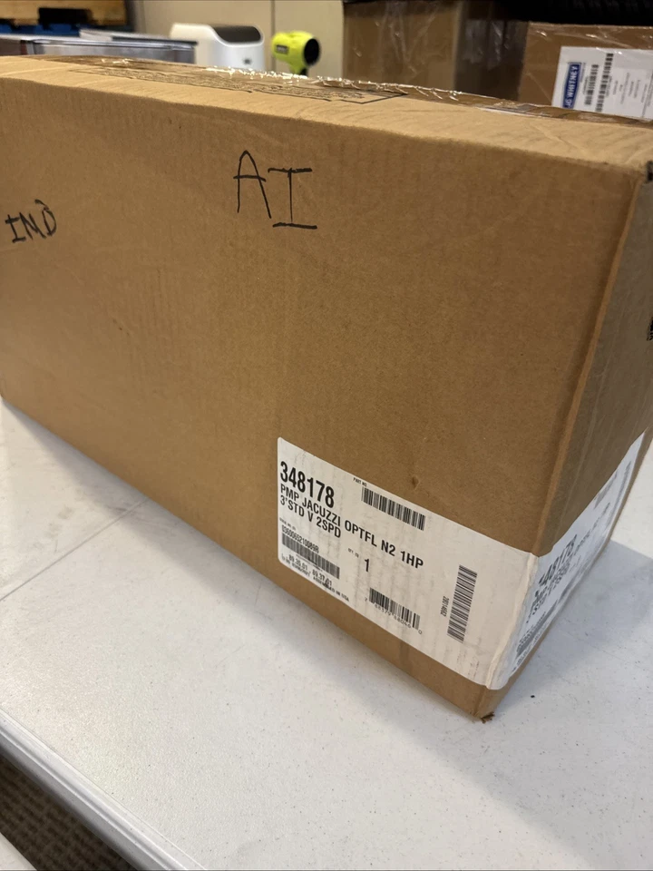 Jacuzzi 348178 JPA Pro Grade Pool Pump, 3' STD 1 HP 2SPD, Black - Image 3 of 3