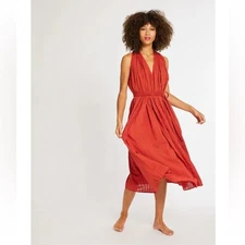 NWT Mille Resort Marilyn Dress Brick Red size S