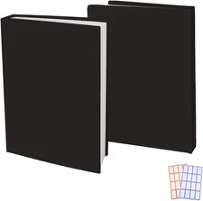 2 Pack Stretchable Book Sleeve Covers, for Paperbacks Hardcover Textbooks up to 