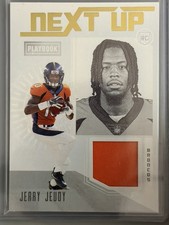 2020 Panini Playbook - Next Up Jerry Jeudy #NU-6 Jerseys (MEM, RC)