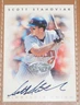 1996 Donruss Leaf Signature Series Scott Stahoviak Silver Auto On-Card Autograph