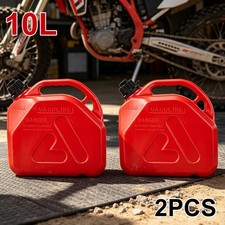 2PCS Gas Fuel Tank Gas Can Oil Storage Can For ATV UTV Gokart Motorcycle Car SUV