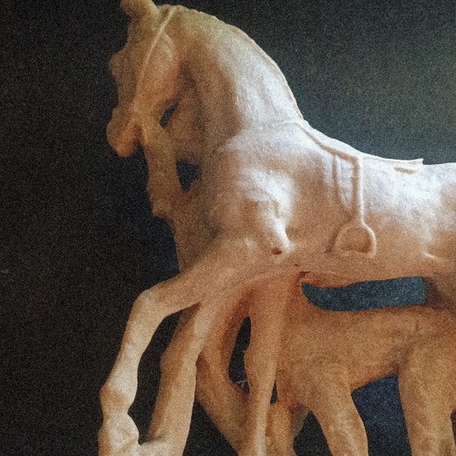 Pferd & Fohlen Resin Figur Skulptur Statue - Bild 5 von 8