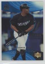 2005 Upper Deck Reflections Blue 17/75 Vernon Wells #34 x9w