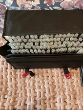 art and craft supplies assorted mixed lot of 110 markers all colors and brands