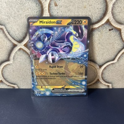 Miraidon ex 143 Scarlet & Violet Promo Holo EX Pokmon TCG Card | eBay