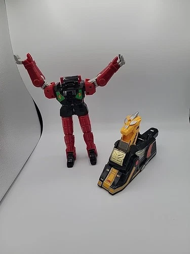 Vintage 1994 Bandai MMPR Power Rangers Red Dragon Thunder Zord Not Complete