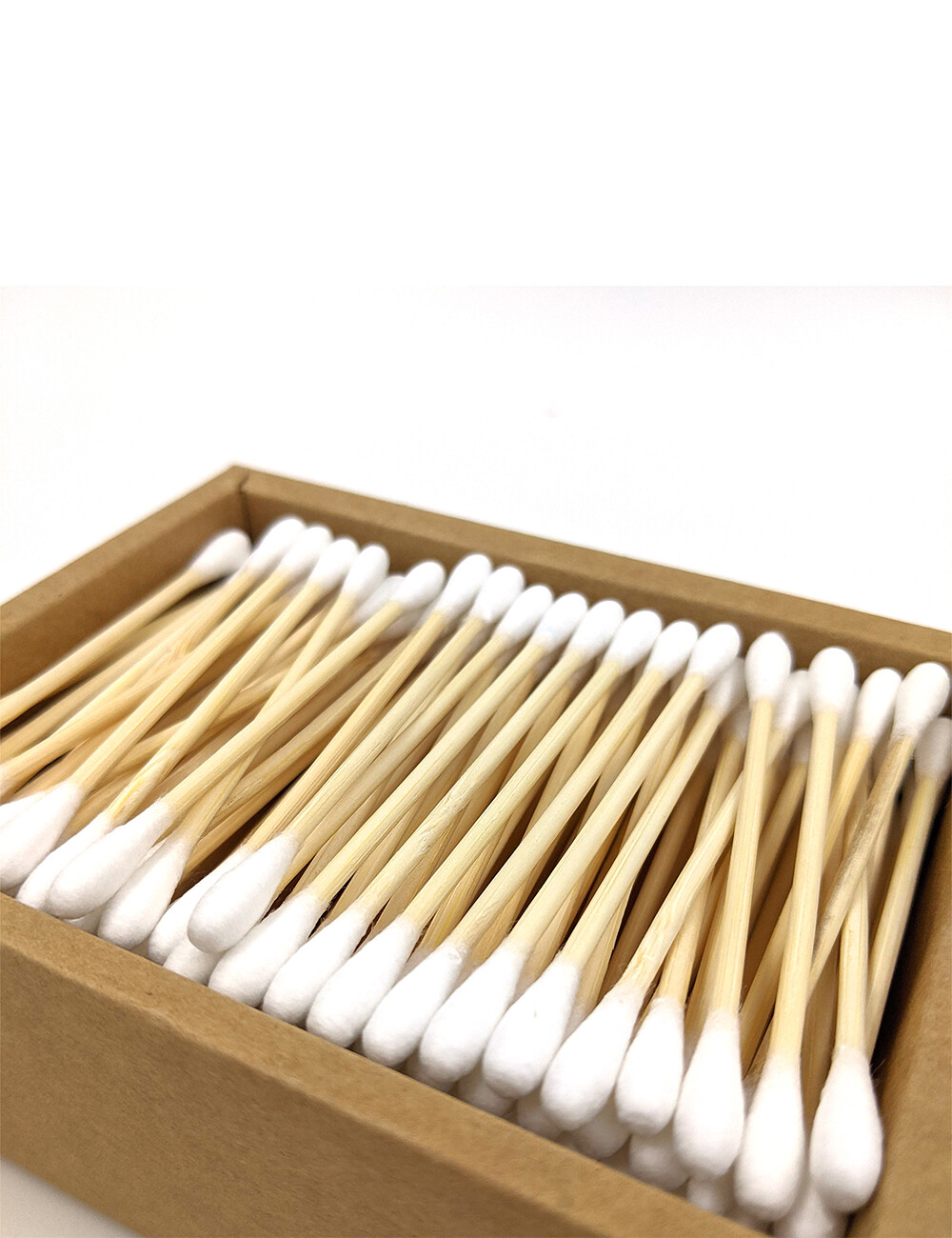 A&M Natural Living 200pc Bamboo Cotton Buds Wooden Q Tips 100 Eco