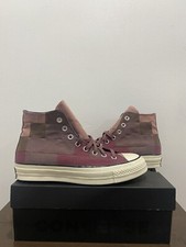 Converse Chuck 70 Hi Patchwork Men’s Size 7 Rose Taupe Plant Color 170682C