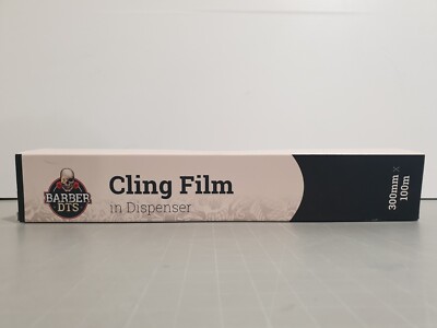 Barber DTS Cling Film in Dispenser 30cm x 100m