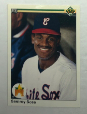 Sammy Sosa 1990 Upper Deck Rookie Card Error Card (Wrong DOB) ** Extremely  Rare | eBay
