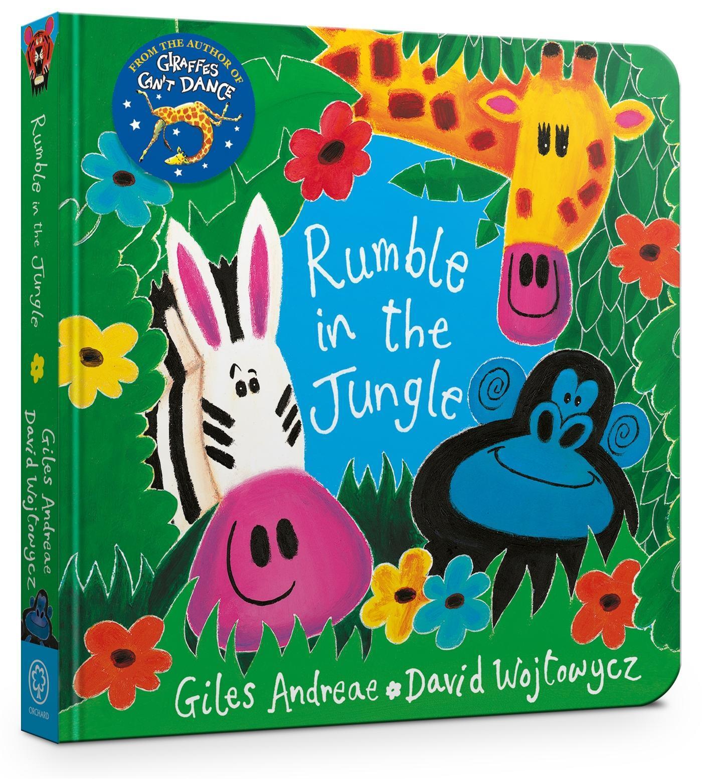 Thumbnail - Rumble In The Jungle Board Book Giles Andreae