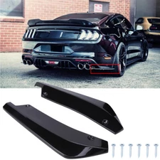 For Ford Mustang 2000-2021 Rear Spats Side Splitter Bumper Lip Diffuser Canard