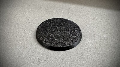 Tabletop Bases 40mm in Schwarz/black, 20 Stück