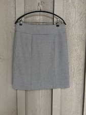 NWT Womens WORTHINGTON Knee-Length, Black White, Lined Straight Skirt. Sz. 12
