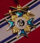 MEDAGLIA TEDESCA PRIMA GUERRA MONDIALE BAVARIA ORDINE AL MERITO MILITARE 2° CLASSE CON SPADE