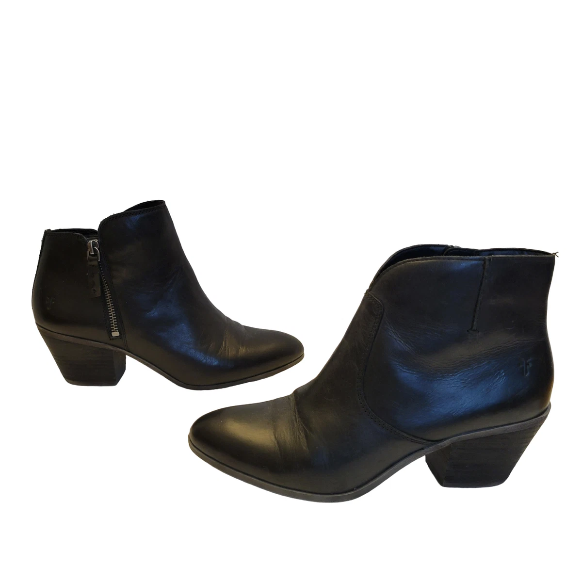 Frye Black Ankle Boots Size 8.5M