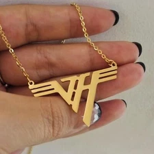 NEW Band Necklaces Pendants for Men & Women Fans Van Halen Jewelry Rock and Roll